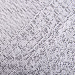 Плед LYKKE MIDI, серый, шерсть 30%, акрил 70%, 150*200 см