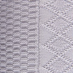 Плед LYKKE MIDI, серый, шерсть 30%, акрил 70%, 150*200 см