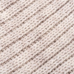 Шарф вязаный НАСВЯЗИ©, бежевый меланж, 30% шерсть,70% акрил