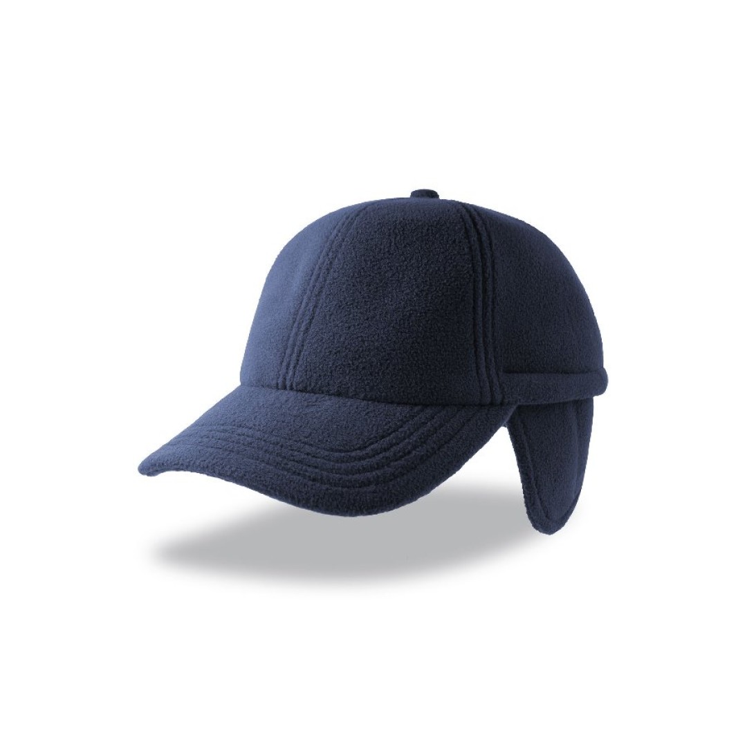 Бейсболка "SNOW FLAP STOPPER-S", тёмно-синий, 100% переработанный полиэстер, 230 г/м2