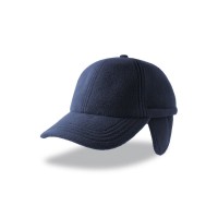 Бейсболка "SNOW FLAP STOPPER-S", тёмно-синий, 100% переработанный полиэстер, 230 г/м2