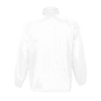 Ветровка мужская SURF, белый, S, 100% нейлон, 210Т