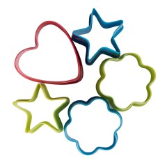 Формочки для печенья KENZZO (5 шт) в коробке,  пластик