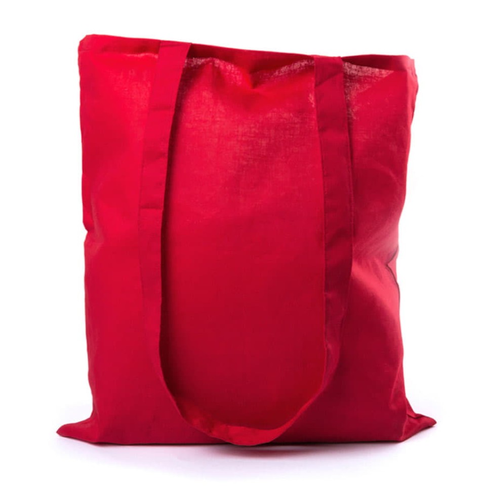 Сумка для покупок "GEISER", красный, 40x36 см, 100% хлопок, 105 г/м2