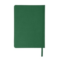 Ежедневник недатированный Bliss, А5,  зеленый, белый блок, без обреза
