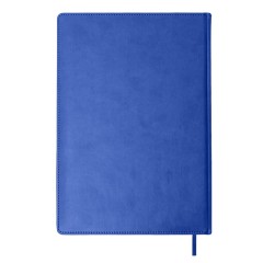 Ежедневник недатированный Bliss, А4,  синий, белый блок, без обреза