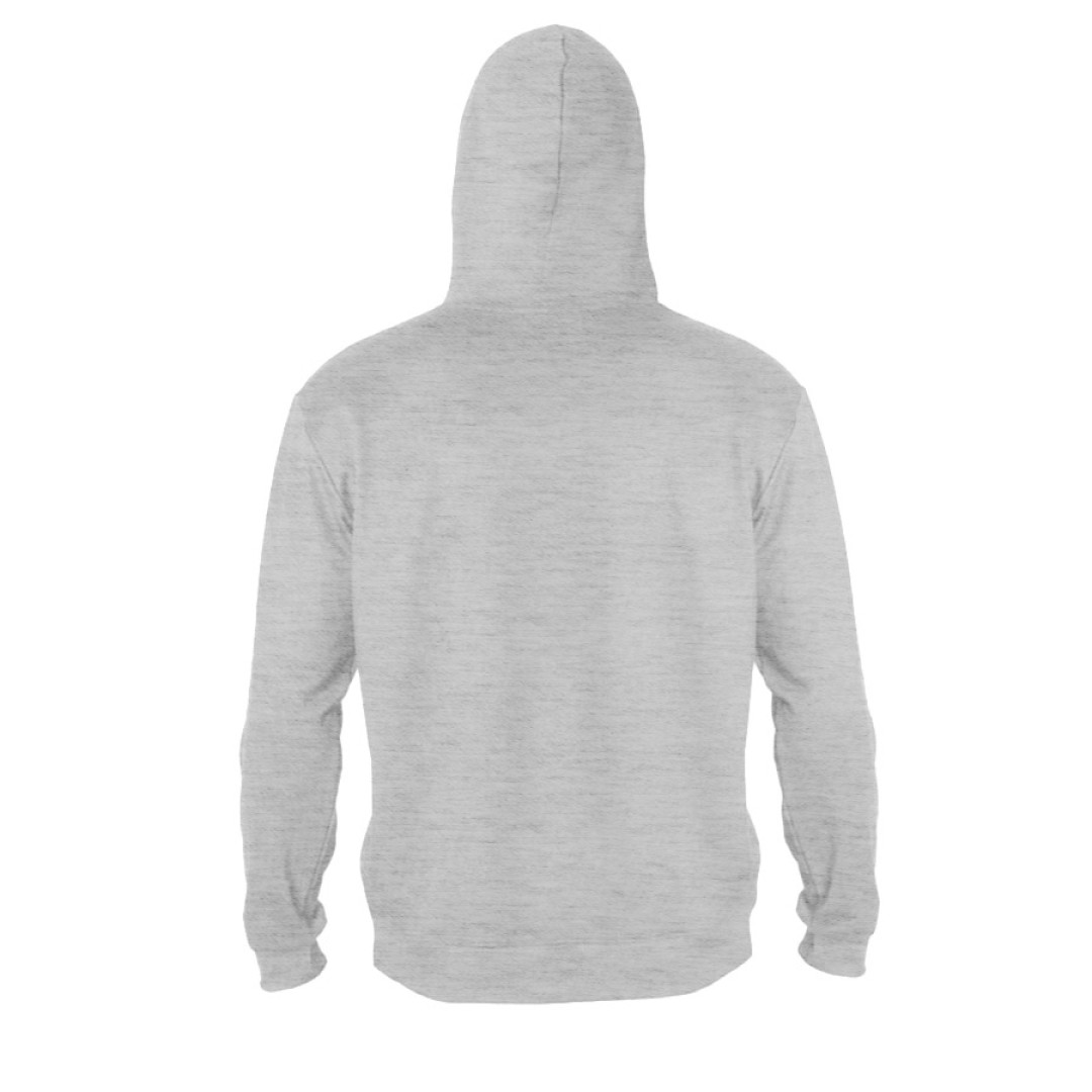 Толстовка мужская на молнии с капюшоном EVEREST 2, св-с.м, S, 50 % хлопок, 50% полиэстер, 260 г/м2