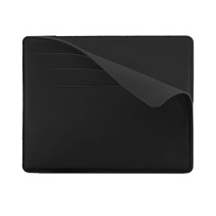 Чехол Simply для 6 карт с отделением для денег, черный, PU