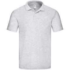 Поло мужское "Original Polo", серый меланж_3XL, 100% х/б, 185г/м2