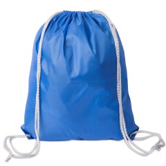 Рюкзак мешок со светоотражающей полосой RAY, синий, 35*41 см, полиэстер 210D
