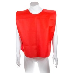 Футбольный жилет "Vestr", оранжевый,  100% п/э