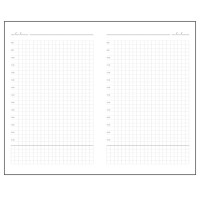 Ежедневник недатированный SIMPLY FLEX, А5,  серый, кремовый блок, в клетку