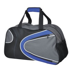 Сумка для спорта и отдыха "Fitness & Wellness", синий, 50х28х20 см, полиэстер, шелкография