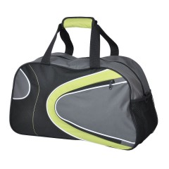 Сумка для спорта и отдыха "Fitness & Wellness", зеленый, 50х28х20 см, полиэстер, шелкография
