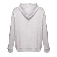 Толстовка мужская с капюшоном на молнии AMSTERDAM, серый меланж, 2XL, 50% хлопок, 50% п/э, 320 г/м2