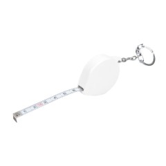 Брелок-рулетка  "Капля" (1 м), 5х3,7х1 см, пластик