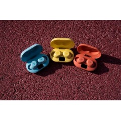 Беспроводные наушники ACCESSTYLE FOX TWS, голубой