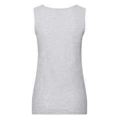 Майка женская "Lady-Fit Valueweight Vest", серо-лиловый,XS,97% хлопок,3%полиэстер, 165 г/м2