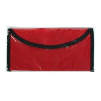 Холдер для тревел-документов "Lisboa"  27 x 13 см, полиэстер 600D, красный