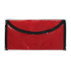 Холдер для тревел-документов "Lisboa"  27 x 13 см, полиэстер 600D, красный
