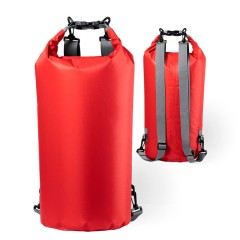 Рюкзак водонепроницаемый TAYRUX, 63 x 23  см, 100% полиэстер, красный