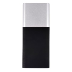 Универсальный аккумулятор "Black gun"(10000mAh),черный с серебристым,6,2х14,5х1,7см, пластик, шт