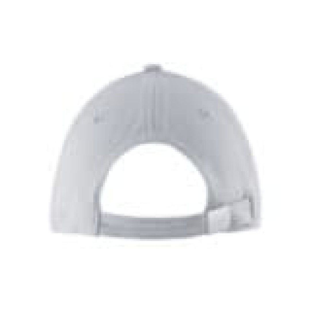 Бейсболка "LONG BEACH", 5 клиньев, метал. застежка, светло-серый, 100% хлопок, плотность 260 г/м2