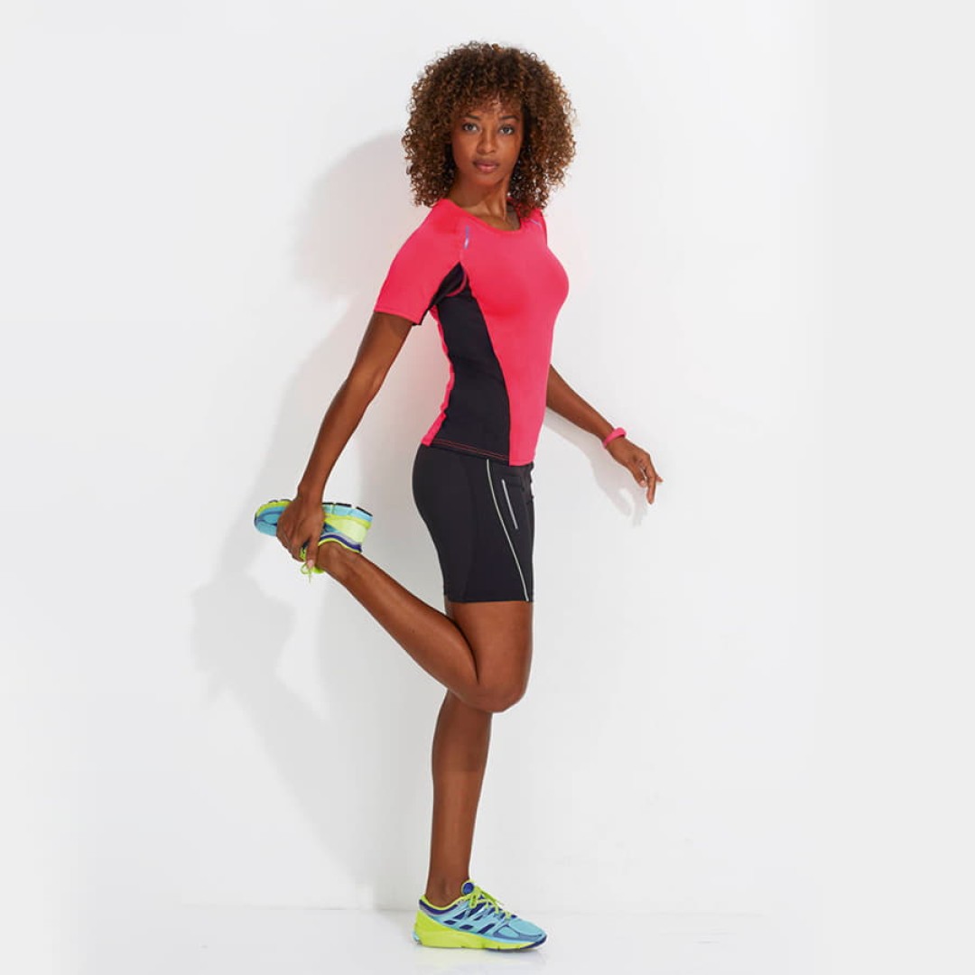 Футболка для бега "Sydney women", белый_S, 92% полиэстер, 8% эластан, 180 г/м2