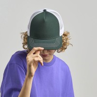 Бейсболка "RAPPER CANVAS-S", 5 клиньев, оливковый/хаки, пластиковая.застёж, 100% полиэстер, 270 г/м2