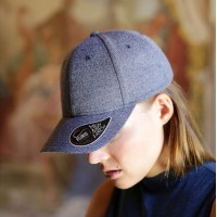 Бейсболка "LOOP",6 клиньев, пластиковая застежка,бордовый, 75% п/э, 22% хлопок, 3% эластан, 280 г/м2