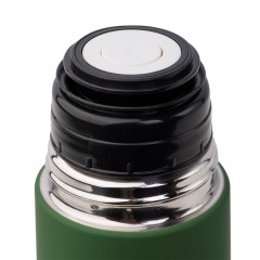 Термос SOFT, 500 мл, зеленый, нержавеющая сталь с прорезиненным покрытием