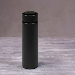 Термос THERMO с ситечком и индикатором температуры, 500 мл, нержавеющая сталь