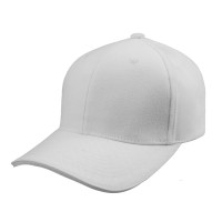 Бейсболка "Smart Sandwich", 6 клиньев, металлическая застежка, бел.-бел, 100% хлопок, 370 г/м2