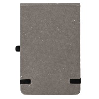 Блокнот MEMO, размер 90х140 мм, серый, блок в клетку