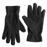 Перчатки флисовые сенсорные TRAIL, темно-серый, S/M, 100% полиэстер, 220 г/м2