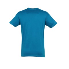 Футболка мужская REGENT, лазурный, 2XL, 100% хлопок, 150 г/м2