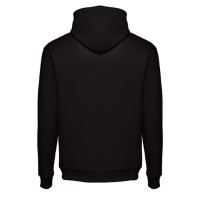 Толстовка мужская с капюшоном PHOENIX, черный, 2XL, 50% хлопок, 50 полиэстер, плотность 320 г/м2