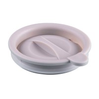 Крышка для кружки, серый, пластик