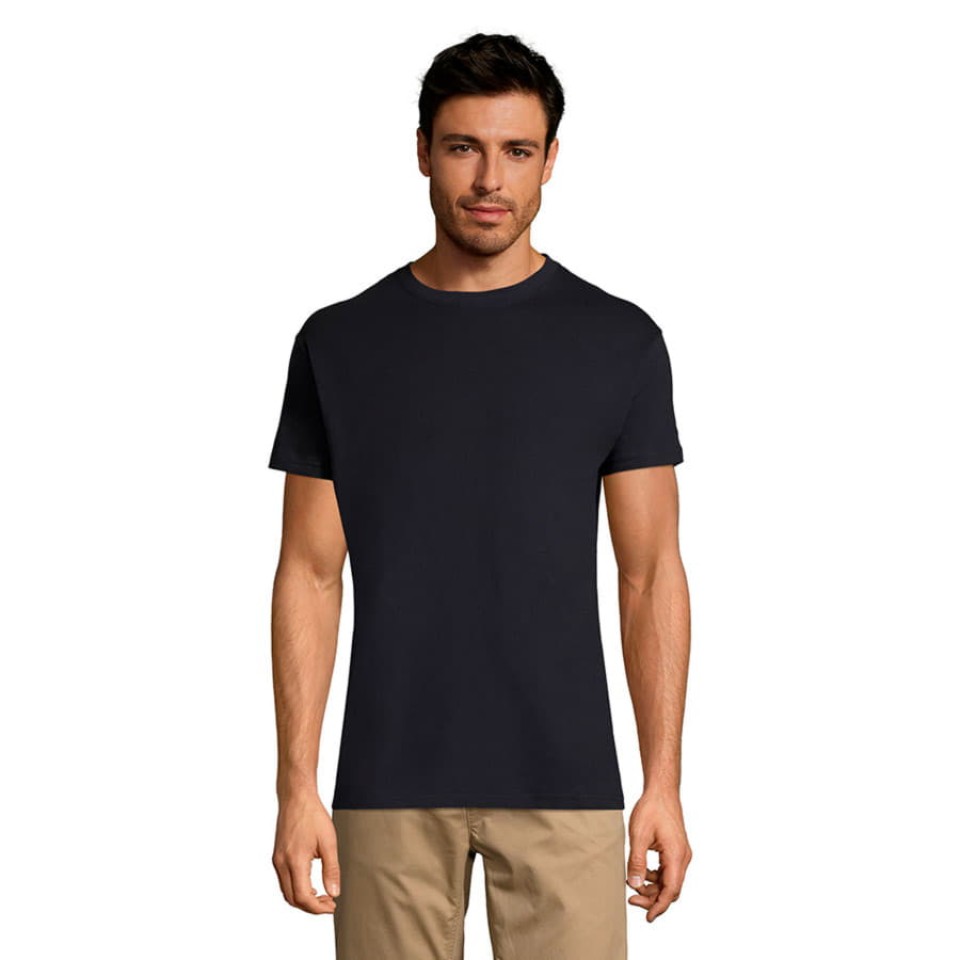 Футболка мужская REGENT глубокий синий_2XL, 100% х/б, 150г/м2