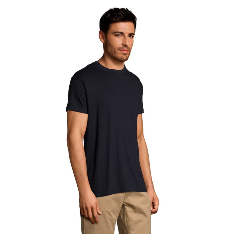 Футболка мужская REGENT глубокий синий_2XL, 100% х/б, 150г/м2