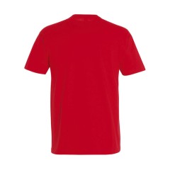 Футболка мужская IMPERIAL, красный, 2XL, 100% хлопок, 190 г/м2