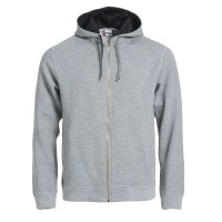 Толстовка мужская Classic Hoody Full Zip, меланж _XL, 85% хлопок, 15% вискоза, 300 грм2