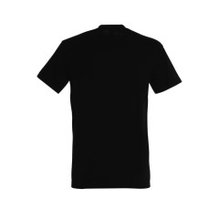 Футболка мужская IMPERIAL, глубокий черный,5XL, 100% хлопок 190г/м2