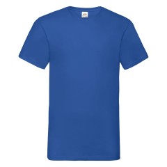 Футболка "Valueweight V-Neck T", ярко-синий_S, 100% х/б, 165г/м2
