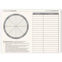 Ежедневник недатированный Shady, А5,  мятный, кремовый блок в линейку, зеленый обрез