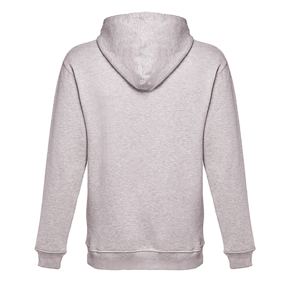 Толстовка мужская с капюшоном PHOENIX, серый меланж, XS, 50% хлопок, 50 полиэстер, 320 г/м2