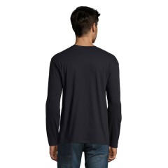 Футболка мужская с длинным рукавом MONARCH, темно-синий, XL, 100% хлопок, 150 г/м2