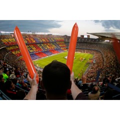 Палки-стучалки  "Оле-Оле" STICK, полиэтилен, 60*10 см, зелёный