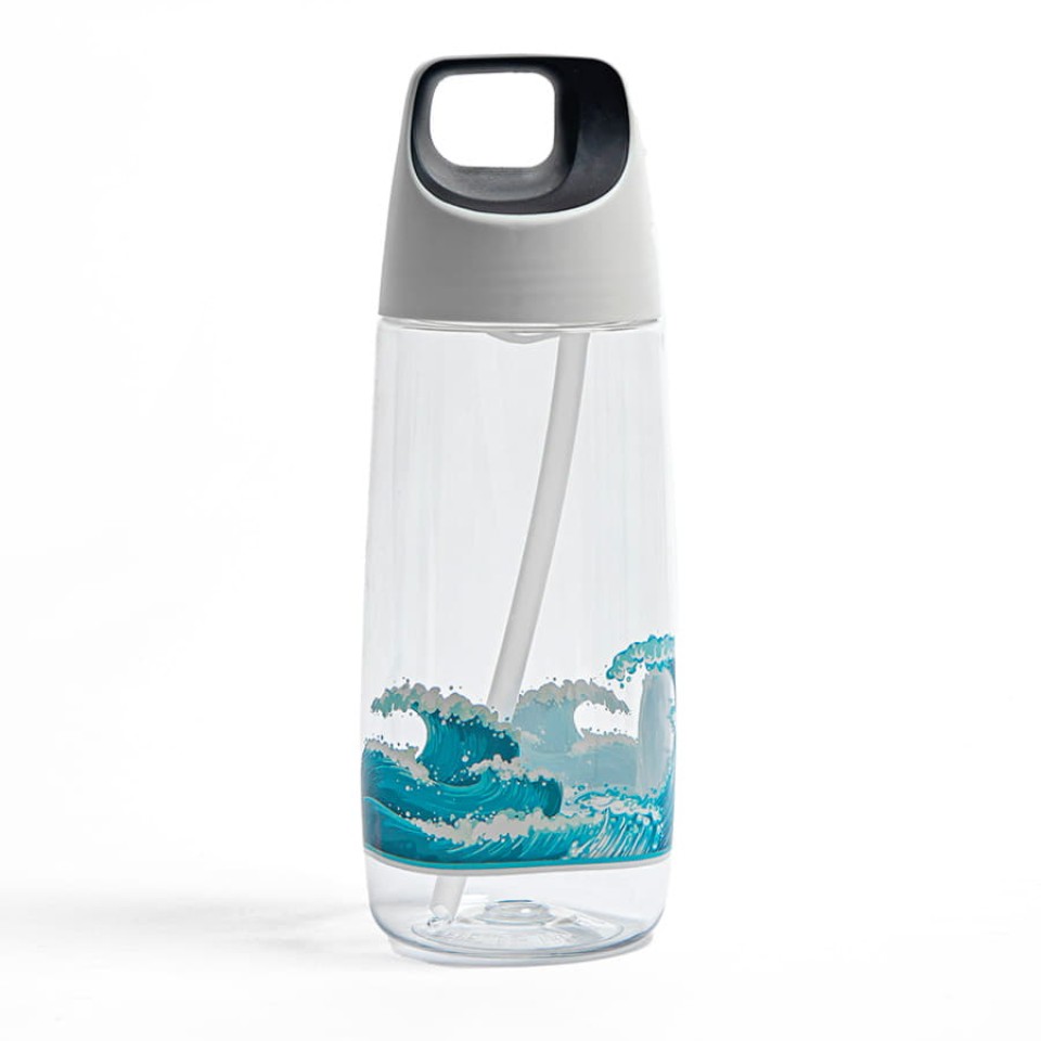 Бутылка для воды TUBE, 700 мл, 24х8см, прозрачный, пластик rPET