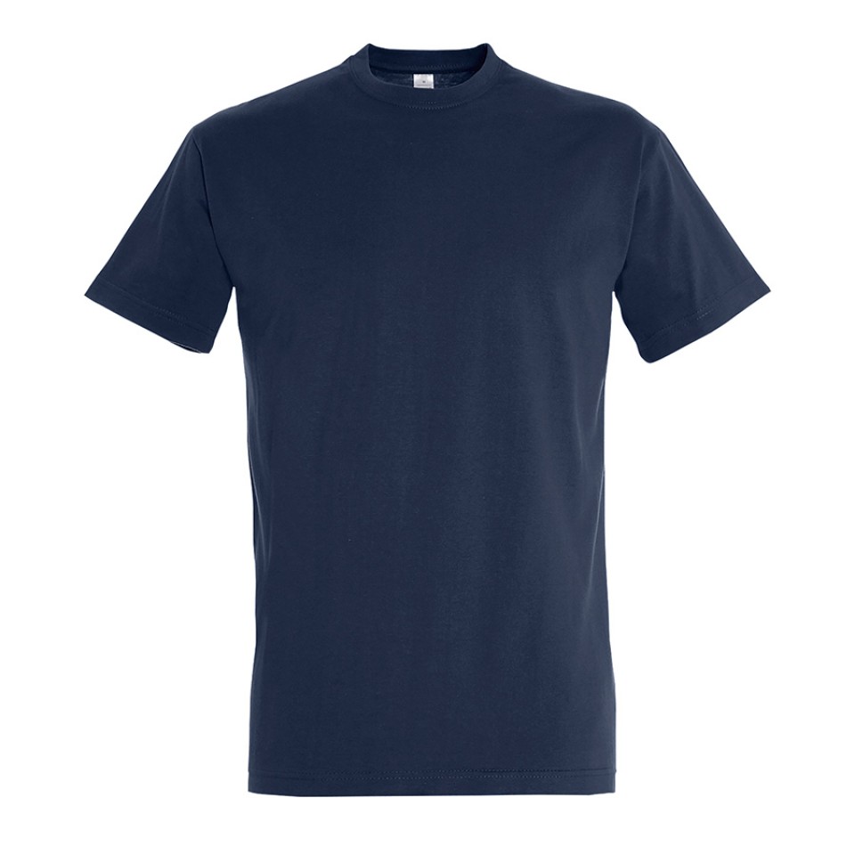 Футболка мужская IMPERIAL, темно-синий, 2XL, 100% хлопок 190г/м2